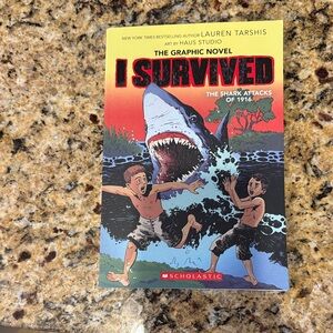 Scholastic I Survived Graphic Novel - Red and Blue Cover